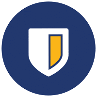 icon with sheild for cybersecurity services