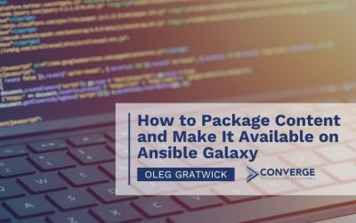 How to Package Content and Make It Available on Ansible Galaxy