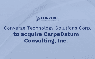 Converge Technology Solutions Corp. To Acquire CarpeDatum Consulting, Inc.