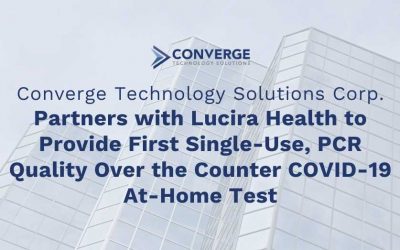 Converge Partners with Lucira Health to Provide First Single-Use, PCR Quality Over the Counter COVID-19 At-Home Test