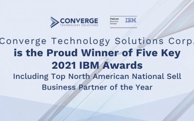 Converge Technology Solutions Corp. Wins Five IBM Awards Including Top North America National Sell Business Partner of the Year