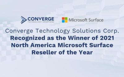 Converge Technology Solutions Corp. Recognized as the Winner of 2021 North America Microsoft Surface Reseller of the Year
