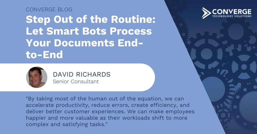 Step Out of the Routine: Let Smart Bots Process Your Documents End-to-End