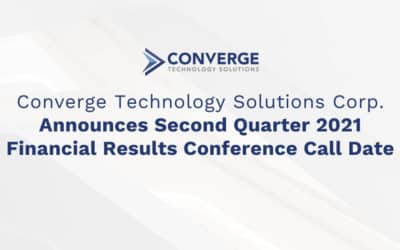 Converge Announces Second Quarter 2021 Financial Results Conference Call Date