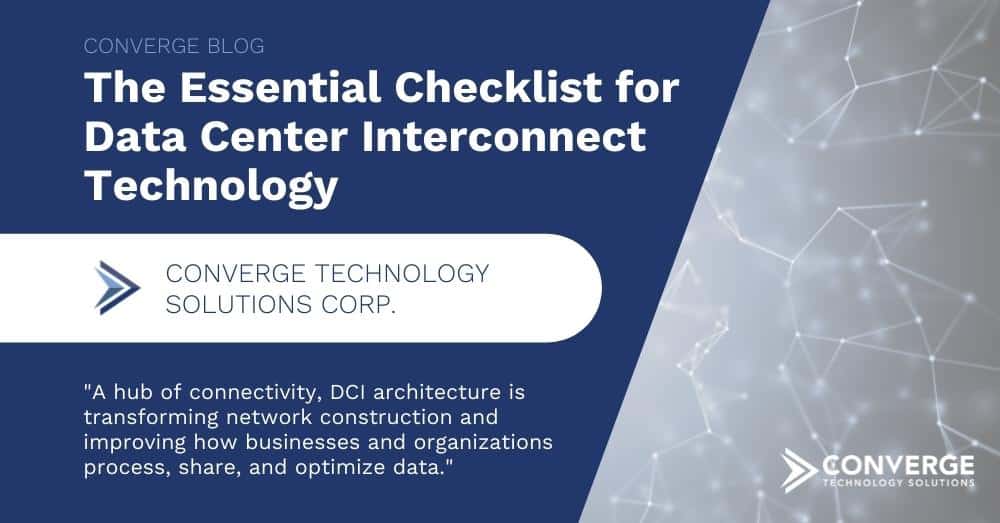 The Essential Checklist for Data Center Interconnect Technology