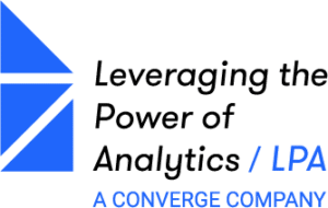 Leveraging the Power of Analytics, a Converge Company Logo