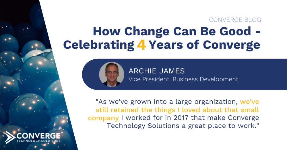 How Change Can Be Good – Celebrating Four Years of Converge