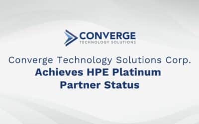 Converge Technology Solutions Corp. Achieves HPE Platinum Partner Status