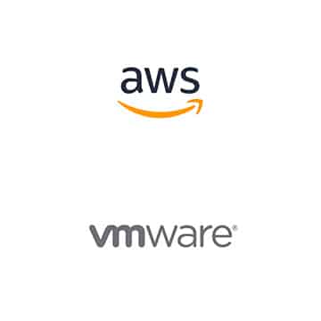 AWS and VMware Logos for Events