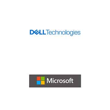 Dell Technologies and Microsoft Logos for Events
