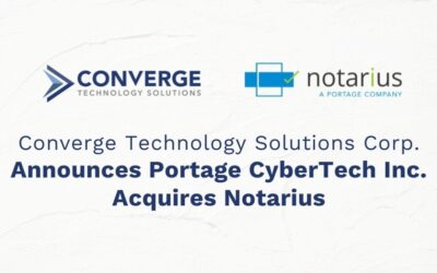 Converge Technology Solutions Corp. Announces Portage CyberTech Inc. Acquires Notarius
