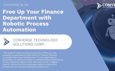 Free Up Your Finance Department with Robotic Process Automation