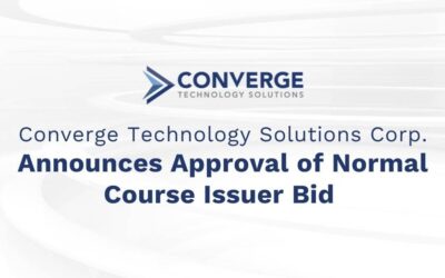 Converge Announces Approval of Normal Course Issuer Bid