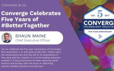Converge Celebrates Five Years of #BetterTogether