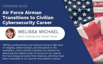 Air Force Airman Transitions to Civilian Cybersecurity Career