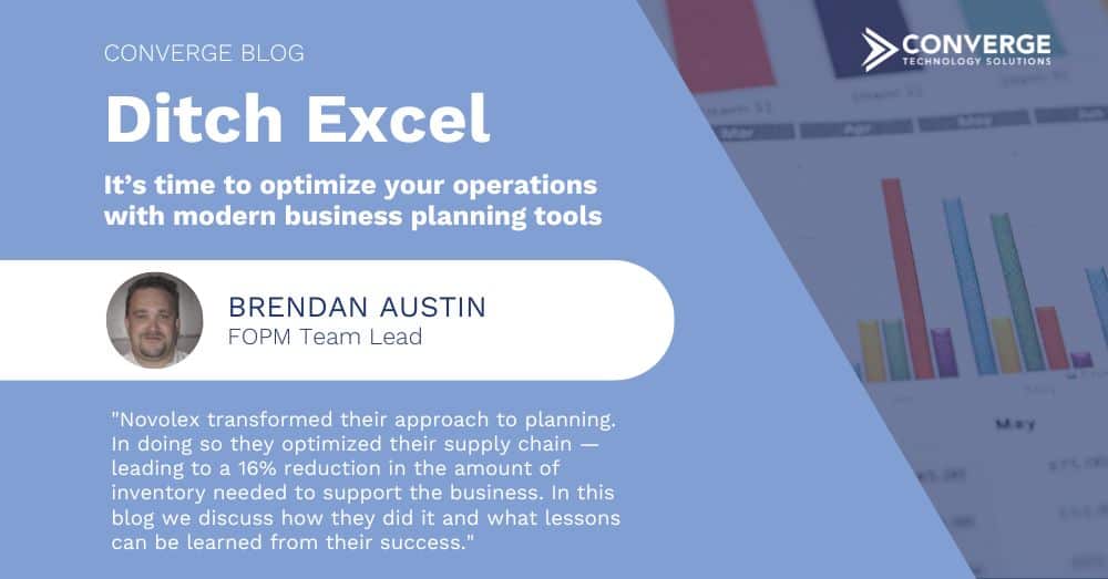 Ditch Excel. It’s time to optimize your operations with modern business planning tools.