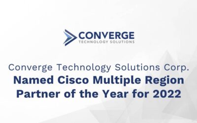 Converge Technology Solutions Corp. Named Cisco Multiple Region Partner of the Year for 2022