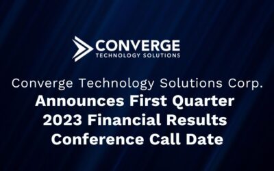 Converge Announces First Quarter 2023 Financial Results Conference Call Date 