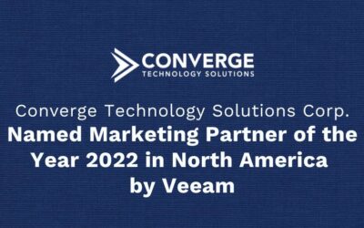 Converge Technology Solutions Corp. Named Marketing Partner of the Year 2022 in North America by Veeam