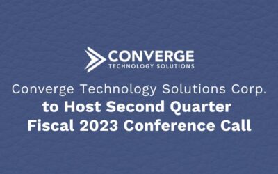 Converge to Host Second Quarter Fiscal 2023 Conference Call