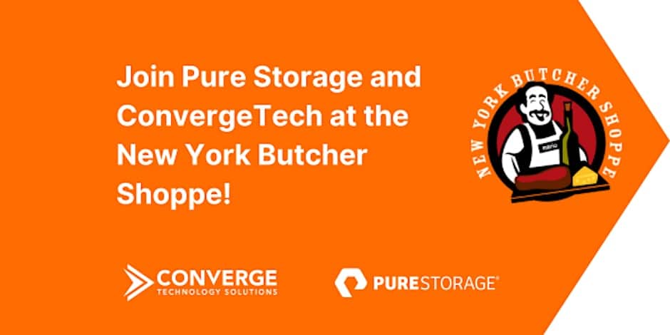 Steaks & Storage with Pure Storage and ConvergeTech