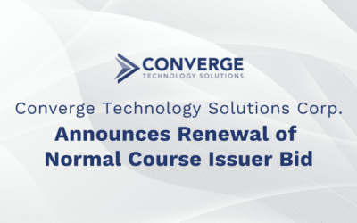 Converge Announces Renewal of Normal Course Issuer Bid