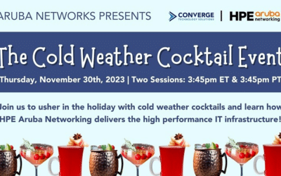 Virtual Event: Aruba Networking Cold Weather Cocktail Event
