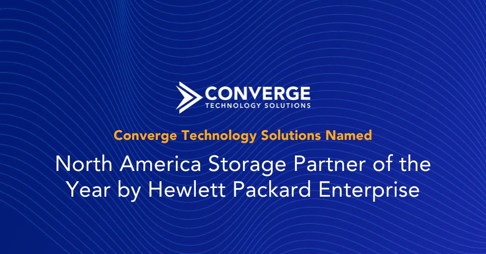 Converge Technology Solutions Named North America Storage Partner of ...