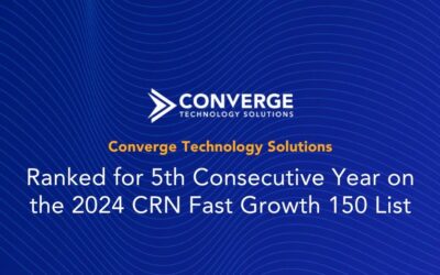 Converge Technology Solutions Ranked for 5th Consecutive Year on the 2024 CRN® Fast Growth 150 List