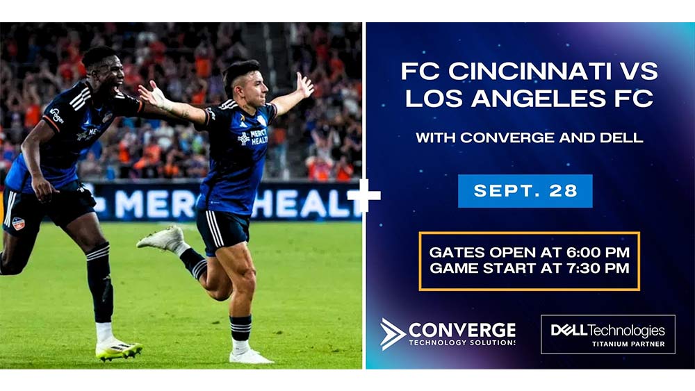 FC Cincinnati vs. LAFC with Converge and Dell in Cincinnati!