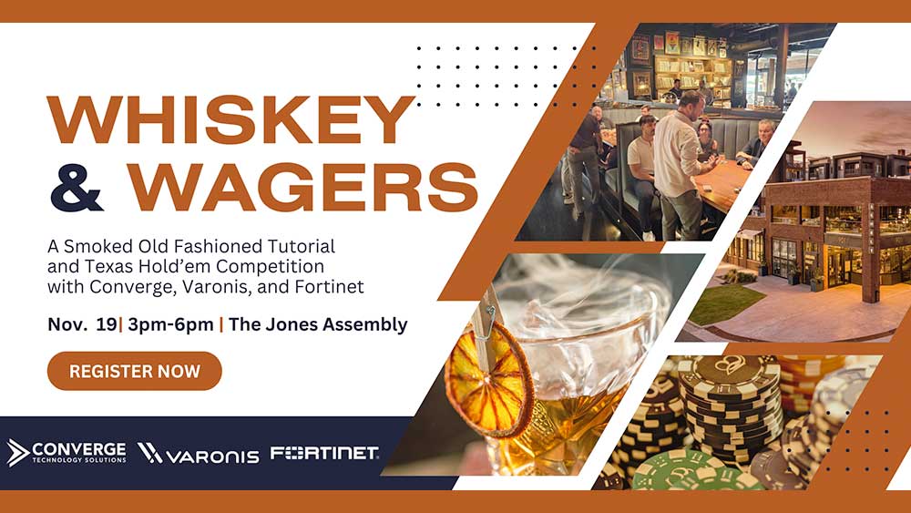 Whiskey & Wagers with Varonis and Fortinet