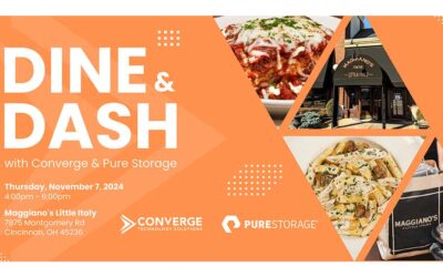 Dine & Dash with Converge & Pure Storage