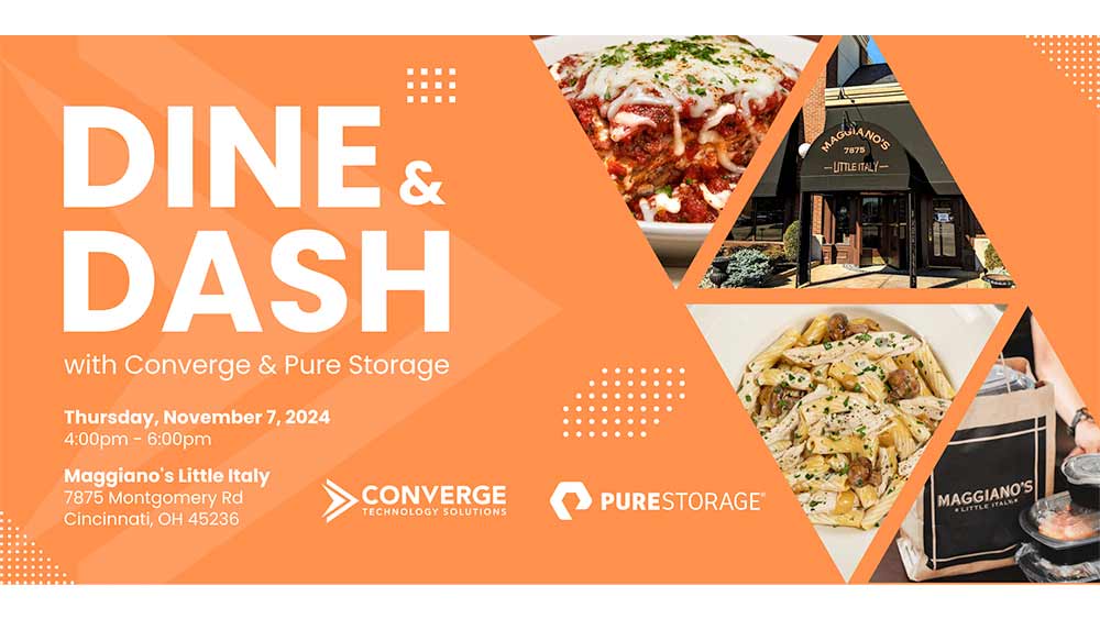 Dine & Dash with Converge & Pure Storage