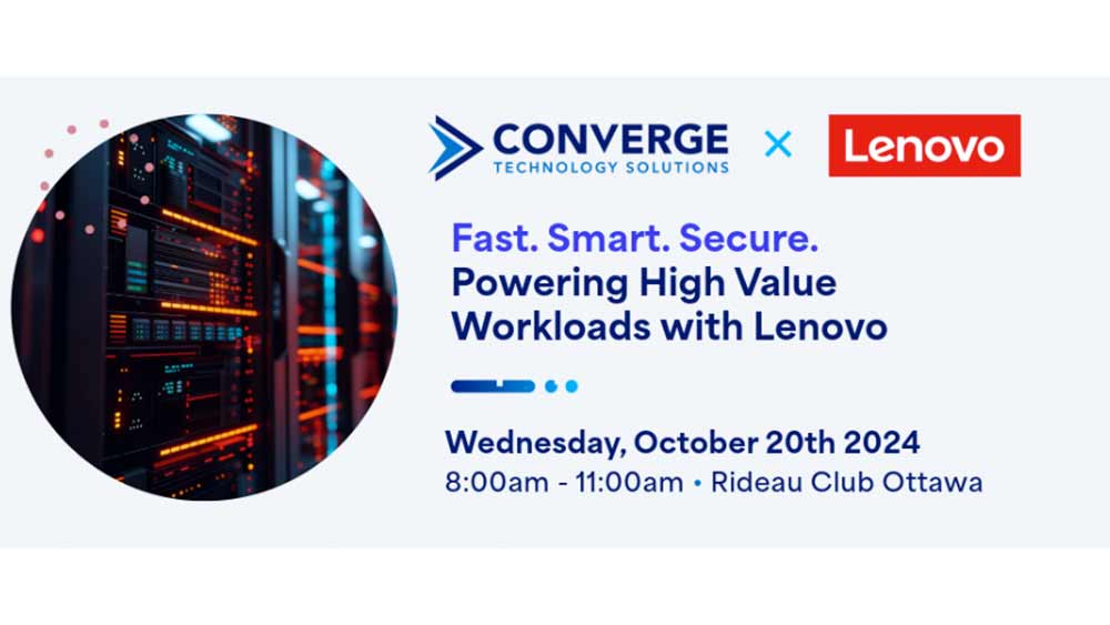 Powering High Value Workloads with Lenovo and Converge