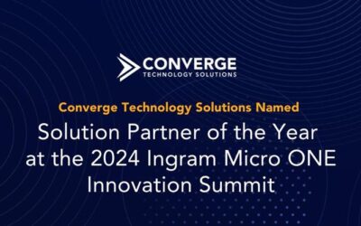 Converge Technology Solutions Named Solution Partner of the Year at the 2024 Ingram Micro ONE Innovation Summit