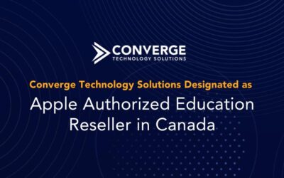 Converge Technology Solutions Designated as Apple Authorized Education Reseller in Canada